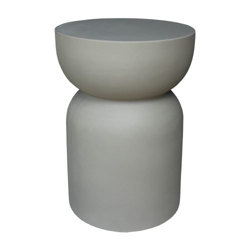 Kerek kerti tárolóasztal ø 33 cm Bacoli – LDK Garden
