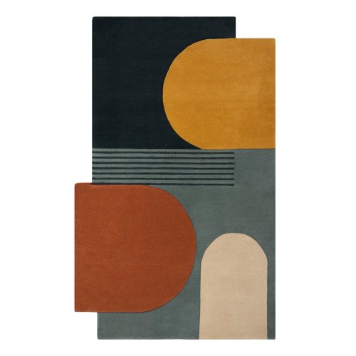 Kézi szövésű gyapjú szőnyeg 200x290 cm Lozenge – Flair Rugs