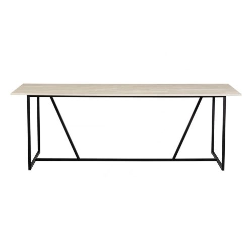 Kőrisfa étkezőasztal 90x220 cm Silas – WOOOD