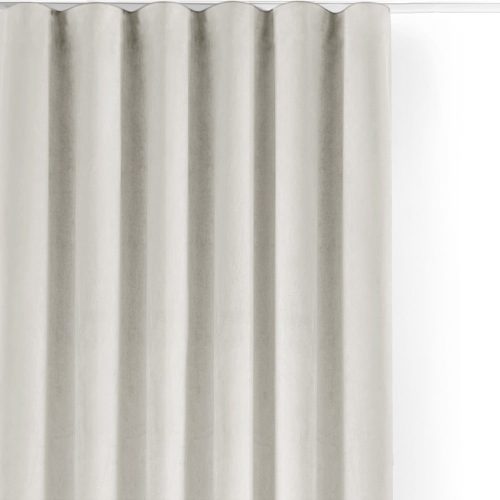 Krémszínű bársony dimout (részleges sötétítő) függöny 200x250 cm Velto – Filumi