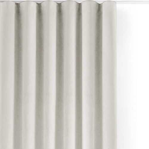 Krémszínű bársony dimout (részleges sötétítő) függöny 200x270 cm Velto – Filumi