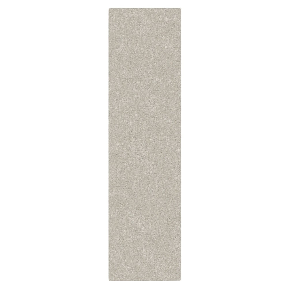 Krémszínű futószőnyeg újrahasznosított szálakból 60x230 cm Velvet – Flair Rugs