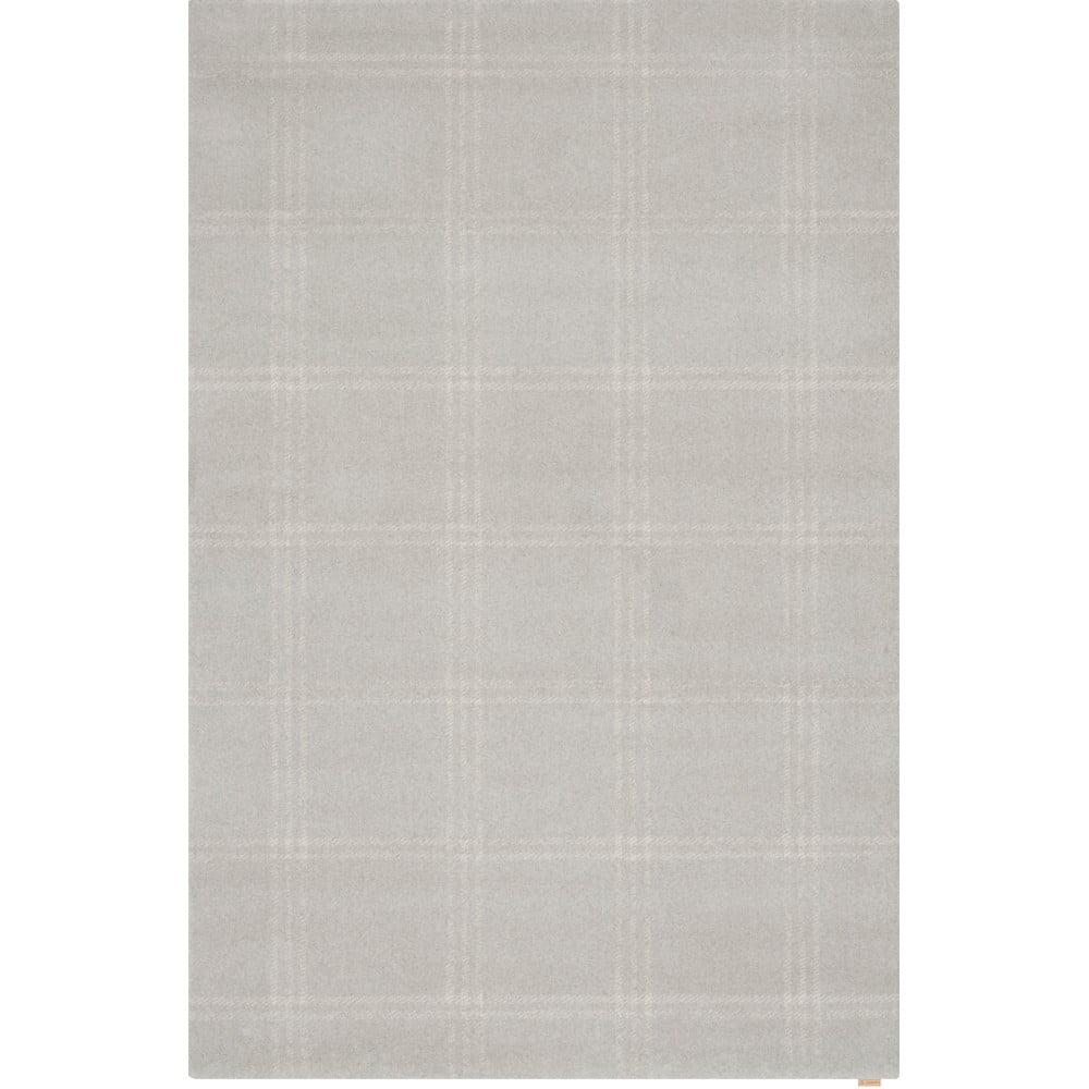 Krémszínű gyapjú szőnyeg 200x300 cm Calisia M Grid Prime – Agnella