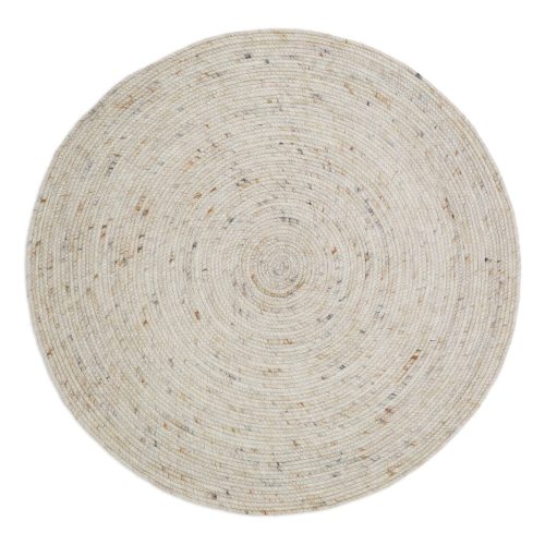 Krémszínű gyerek szőnyeg ø 110 cm Neethu Avoine – Nattiot