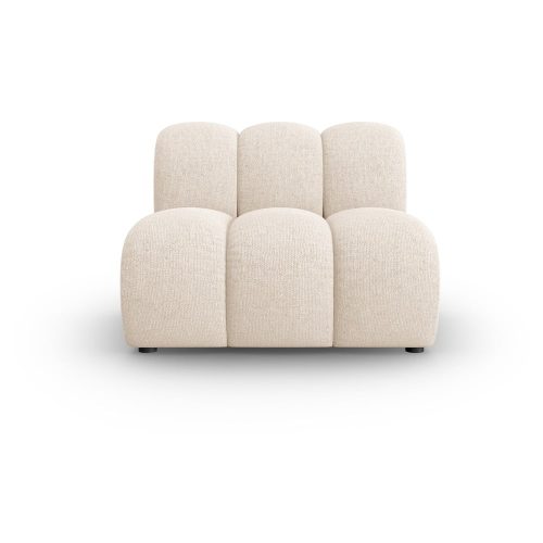 Krémszínű kanapé modul (középső rész) Lupine – Micadoni Home