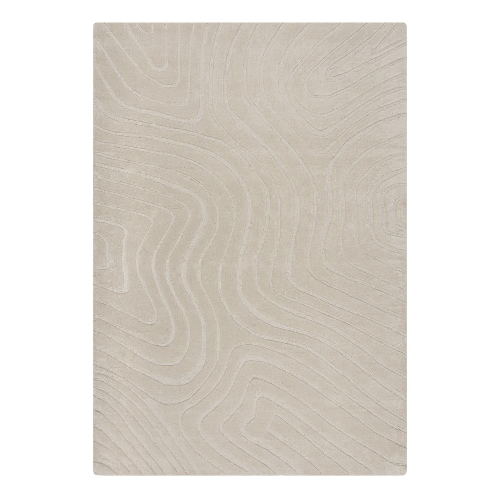Krémszínű kézi szövésű gyapjú szőnyeg 160x230 cm Mesmerise Natural – Flair Rugs
