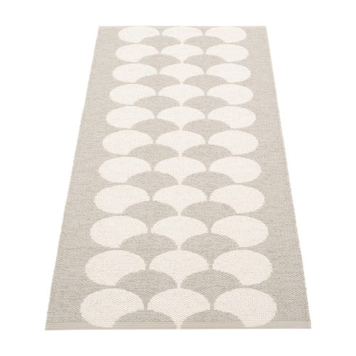 Krémszínű kültéri-beltéri futószőnyeg 70x150 cm Poppy Linen – Pappelina