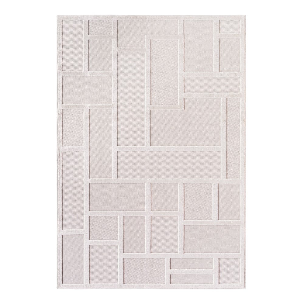 Krémszínű kültéri-beltéri szőnyeg 140x200 cm Doha 1657 Cream – Ayyildiz Carpets