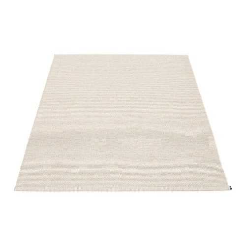 Krémszínű kültéri-beltéri szőnyeg 140x200 cm Mono Linen Vanilla – Pappelina