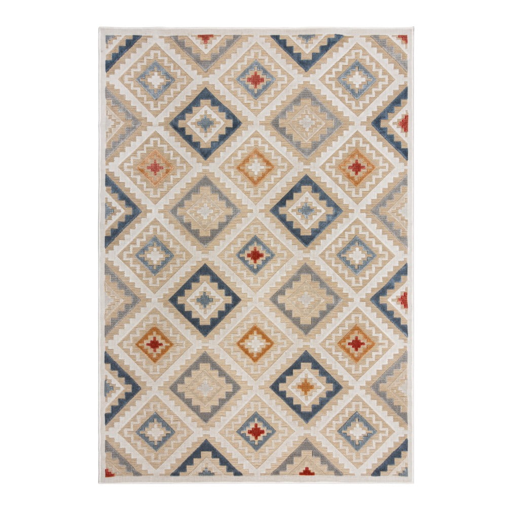 Krémszínű kültéri-beltéri szőnyeg 160x230 cm Zion Natural – Flair Rugs
