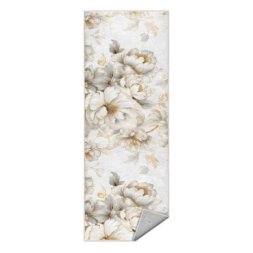 Krémszínű mosható futószőnyeg 80x200 cm Soft and Gentle – Mila Home