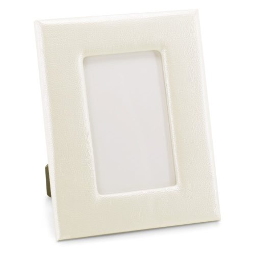 Krémszínű műanyag álló képkeret 19x24 cm Shina – Restilo