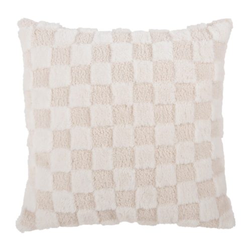 Mikroplüss díszpárna 45x45 cm Checker – PT LIVING