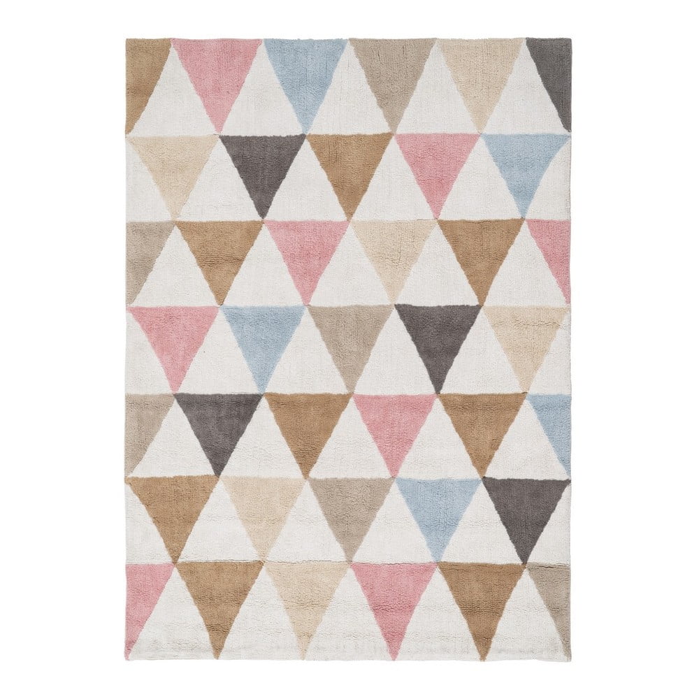 Mosható pamut szőnyeg 120x160 cm Geometric – Ixia