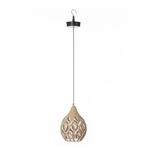 Napelemes LED kültéri függőlámpa (magasság 19.5 cm) – LDK Garden