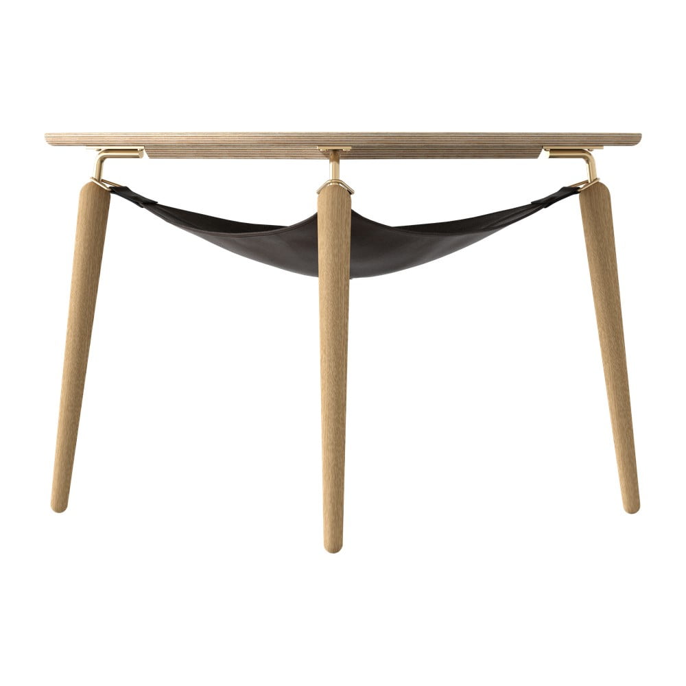 Natúr színű dohányzóasztal ø 80 cm Hang Out – UMAGE