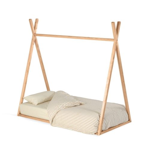Natúr színű gyerekágy 70x140 cm Maralis Teepee – Kave Home
