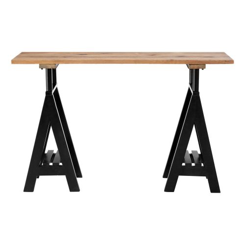 Natúr színű konzolasztal borovi fenyő asztallappal 45x130 cm Hampstead – Premier Housewares