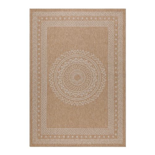 Natúr színű kültéri szőnyeg 80x150 cm Dhaka – Ayyildiz Carpets