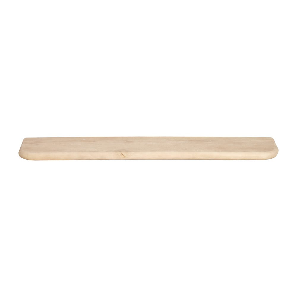 Natúr színű mangófa fali polc 88 cm Tarontu – Light & Living
