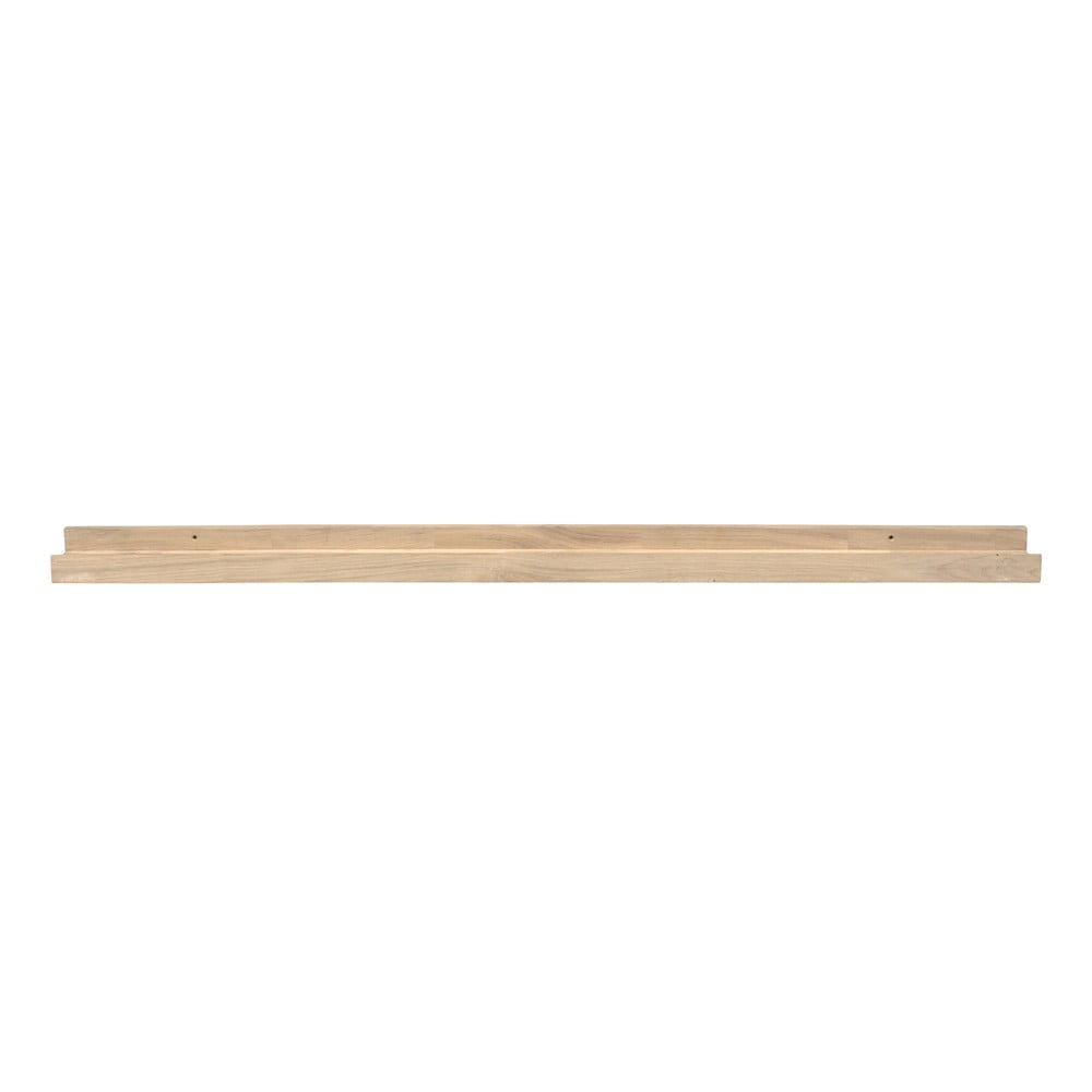 Natúr színű tölgyfa fali polc képekhez 100 cm Photoframe – vtwonen