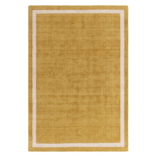 Okkersárga kézi szövésű gyapjú szőnyeg 68x240 cm Albi – Asiatic Carpets