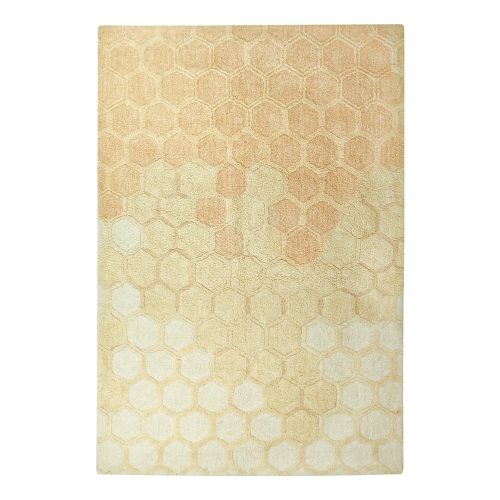Okkersárga mosható kézi szövésű pamut szőnyeg 140x200 cm Sweet Honey – Lorena Canals