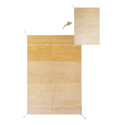 Okkersárga pamut szőnyeg 120x160 cm Twin Amber – Lorena Canals