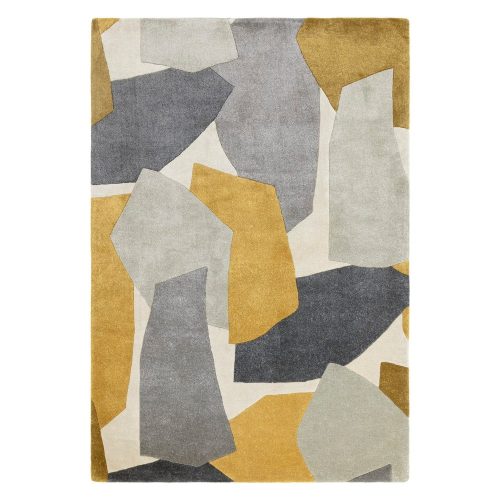Okkersárga-szürke kézi szövésű szőnyeg újrahasznosított szálakból 200x290 cm Romy – Asiatic Carpets