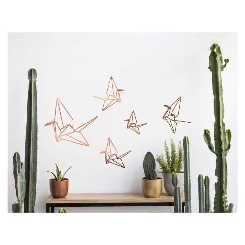 Origami öntapadós falmatrica