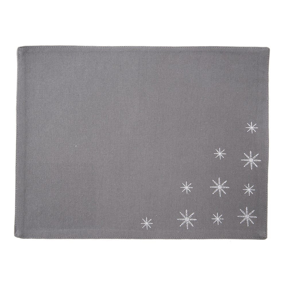 Pamut tányéralátét karácsonyi mintával 25x35 cm Vločka – Orion
