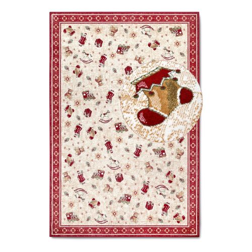 Piros pamutkeverék szőnyeg karácsonyi mintával 160x230 cm Toy's Delight Red Christmas – Villeroy&Boch