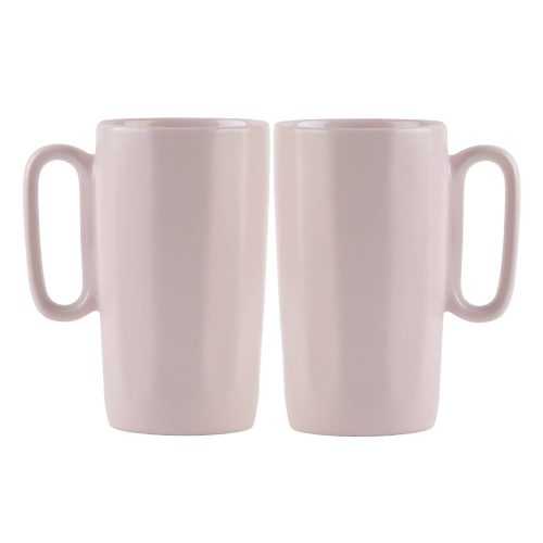 Rózsaszín agyagkerámia bögre szett 2 db-os 330 ml Fuori – Vialli Design