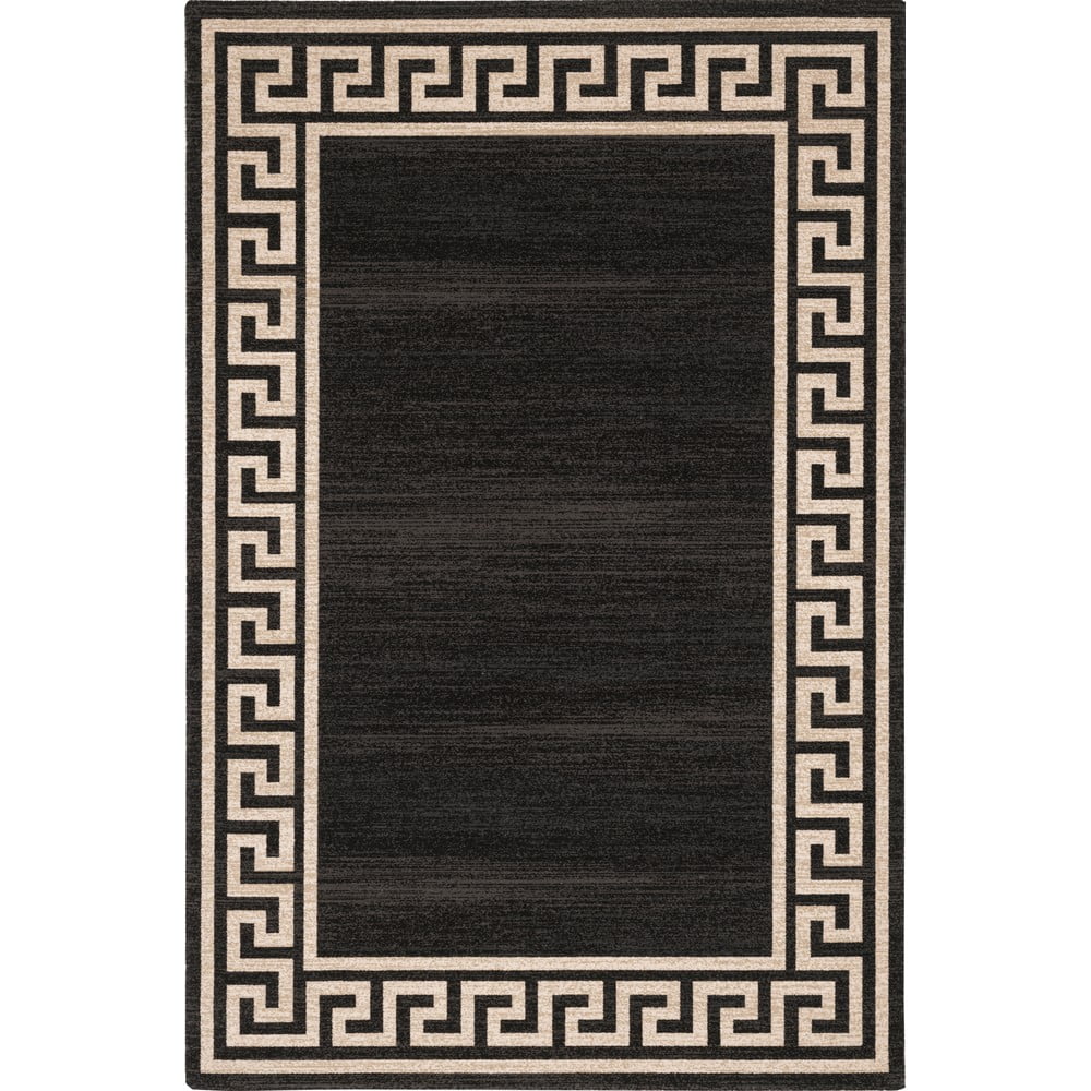 Sötétszürke gyapjú szőnyeg 100x180 cm Cesar – Agnella
