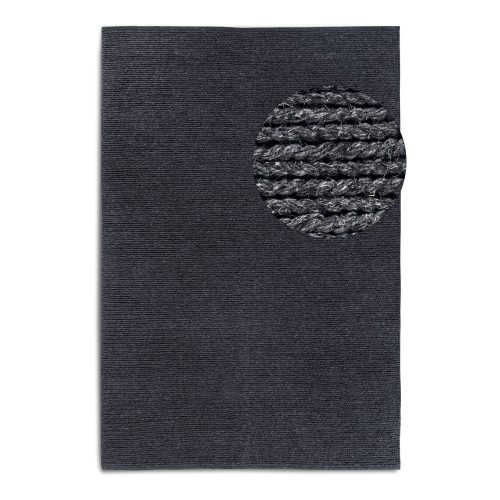 Sötétszürke kézi szövésű gyapjú szőnyeg 60x90 cm Francois – Villeroy&Boch