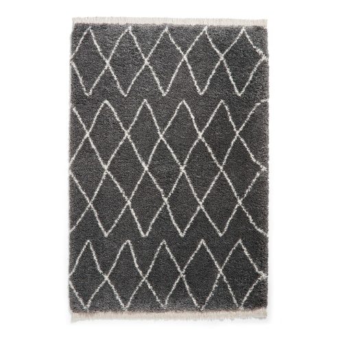 Sötétszürke szőnyeg 120x170 cm Boho – Think Rugs