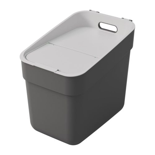 Sötétszürke újrahasznosított műanyag szelektív szemetes 20 l Ready To Collect – Curver