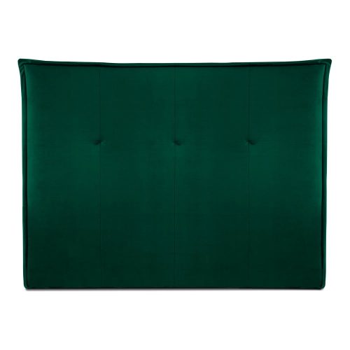 Sötétzöld ágytámla 200x120 cm Monica – Milo Casa