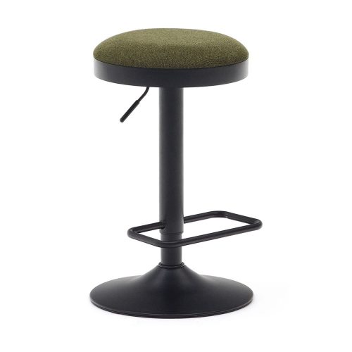 Sötétzöld bárszék szett 2 db-os 58 cm Zaib – Kave Home