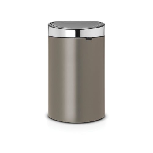 Szürke acél érintésre nyíló szemetes 40 l Touch Bin – Brabantia