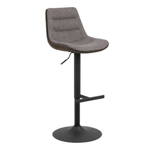 Szürke állítható magasságú bárszék (ülésmagasság 86 cm) Adisa – Actona