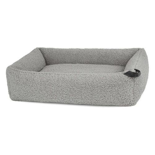 Szürke buklé fekhely kutyáknak 93x120 cm Senso Pebble L – MiaCara