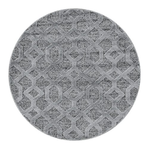 Szürke kerek szőnyeg ø 160 cm Pisa – Ayyildiz Carpets