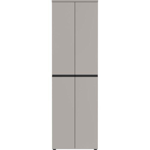 Szürke ruhásszekrény 59x198 cm Bastia – Germania