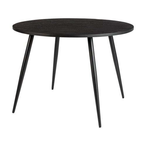 Teakfa kerek étkezőasztal ø 110 cm Mo – White Label