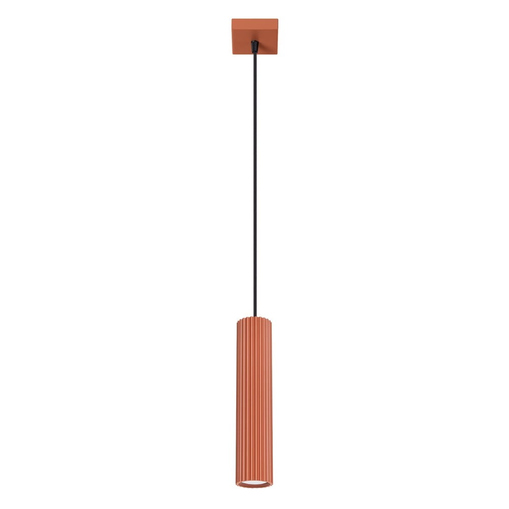 Téglavörös függőlámpa Gleam – Nice Lamps