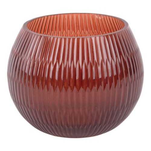Üveg gyertyatartó Chique Ribbed  – PT LIVING