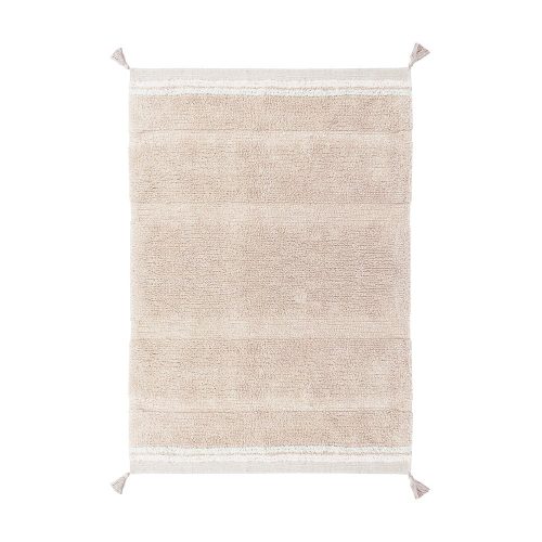 Világos rózsaszín mosható kézi szövésű pamut szőnyeg 120x160 cm Bloom Rose – Lorena Canals