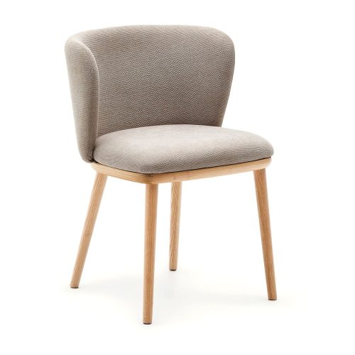Világosbarna étkezőszék Ciselia – Kave Home