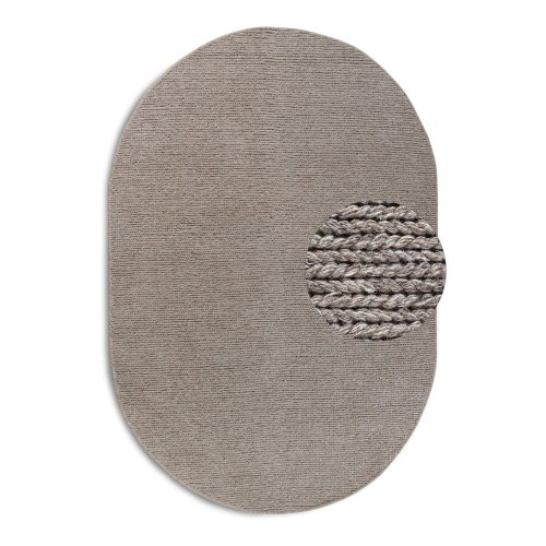 Világosbarna kézi szövésű gyapjú szőnyeg 160x230 cm Francois – Villeroy&Boch